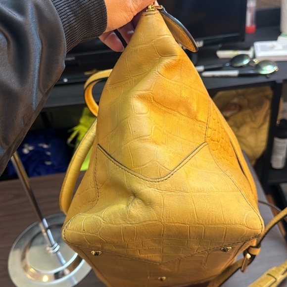 Authentic MCM Croc Skin Bag - Picture 8 of 15